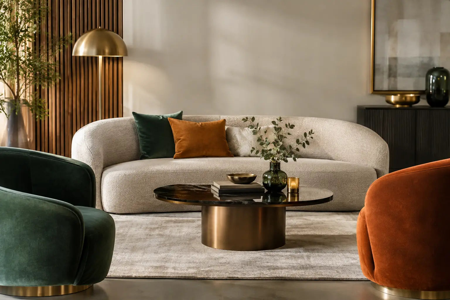 Trendkleuren voor luxe meubels met karakter